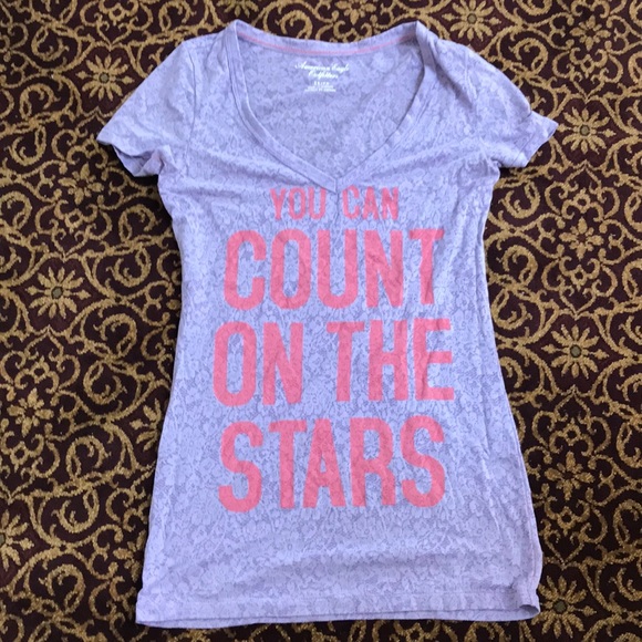 American Eagle purple vintage graphic tee. - Picture 1 of 2